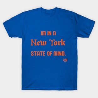 New York State of a Mets Mind T-Shirt